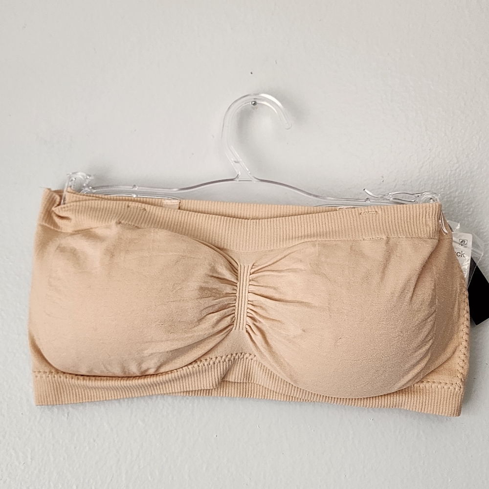 Free Press Beige Almond Bandeau BraNWT